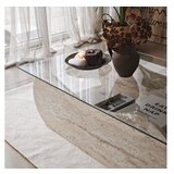 Hanah home sto za dnevnu sobu brise travertine transparent | ePonuda.com