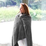  Topla odeja Snug-Rug Sherpa - temno siva | Shoptok.si