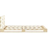  Okvir za krevet od paleta od masivne borovine 200 x 200 cm | shoptok.hr