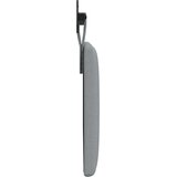  Držeće uzglavlje Zidne Svijetlo siva 110 x 55 x 5 cm tkanina - Svjetlosiva 100 cm bez LED | shoptok.hr