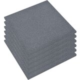 vidaXL ploče za zaštitu od pada 6 kom gumene 50 x 50 x 3 cm sive | shoptok.hr