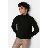 Trendyol Black Turtleneck Knitwear Sweater Cene