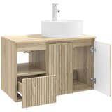  Set namještaja za kupaonicu 2 kom. Hrast sonoma Smeđa 49,5 x 44,5 x 82 cm | Shoptok.si