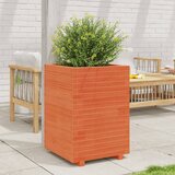 vidaXL Vrtna sadilica voštano smeđe boje 50x50x72,5 cm od borovine | shoptok.hr