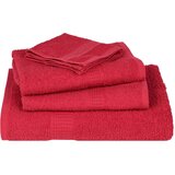 vidaXL Brisače za roke 10 kos rdeča 50x100 cm 360 g/m² 100% bombaž | Shoptok.si