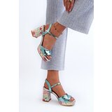 S. BARSKI Women's Sandals with Flower Pattern D&A | ePonuda.com