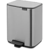 BO koš za smeti s pedalom, 7 l - Matt Steel Fingerprint Proof
