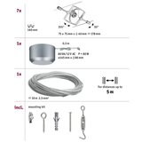 PAULMANN 94152 - SET 7xGU5,3/10W kompletan sistem sa sajlom MAC 230V, hrom | Eponuda.com
