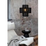 Markslöjd Črna viseča svetilka s senčilom iz jute ø 40 cm Soga – | Shoptok.si