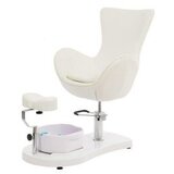  Stolica za pedikuru Weelko Hidraulična s kadicom i osloncem za noge Bijela – Elegant | Eponuda.ba