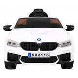  Licenciran otroški avto na akumulator BMW M5 DRIFT - bel | Shoptok.si