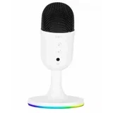 MIC-06 WH Žičani Mikrofon RGB Bijeli