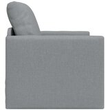 Krevet na razvlačenje 60cm Svijetlo siva tkanina | Eponuda.com