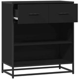 vidaXL komoda crna 68x35x76 cm konstruirano drvo | shoptok.hr