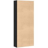  Ormar za knjige crni hrast 80x30x189 cm inženjerski drvo | Shoptok.si