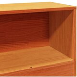 vidaXL Krevet s regalom za knjige bez madraca 75 x 190 cm od borovine | shoptok.hr