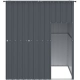  za pse s krovom antracit 165x153x181 cm pocinčani čelik | Eponuda.ba
