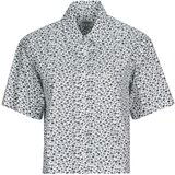 Guess Srajce & Bluze SS CAMP COLLAR BOXY SHIRT Večbarvna Cene