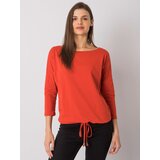 BASIC Feel Good Blouse-RV-BZ-4691.37P-dark orange | Shoptok.si