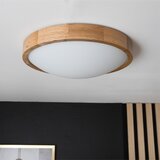  Brilagi-LED RGBW prigušiva stropna lampa CARVALHO SLIM 2xE27/15W/230V Wi-Fi hrast prečnik 37 cm | Eponuda.com