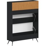  Ormar za cipele BREDA 78 x 24 x 103 cm Konstruirano drvo Crna | shoptok.hr