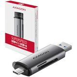 Axagon čitalec kartic sd in microsd usb-c + usb-a 3.2 | Shoptok.si