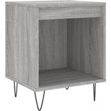 Maison Chic Nočna omarica - Nočna miza siva sonoma 40x35x50 cm inženirski les, (21688215) Cene