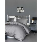  de dark grey dark grey satin single fitted sheet (de) | ePonuda.com