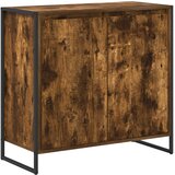  Pomoćni ormarić Dimni hrast 79 x 36 x 75 cm Konstruirano drvo | shoptok.hr