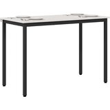  Stol za objedovanje Bijelo 110 x 55 x 75 cm Čvrsto borovo drvo | shoptok.hr