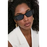 Valentino Sončna očala V - QUATTRO ženska, črna barva, VLS-109A