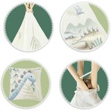 Nukido Teepee šator za djecu - dinosauri | shoptok.hr