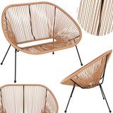  Vrtna sofa, smeđa 114 x 82 x 87 cm | shoptok.hr
