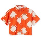 Compania Fantastica Topi & Bluze COMPAÑIA FANTÁSTICA Shirt 44103 - Conversational 15 Oranžna | Shoptok.si