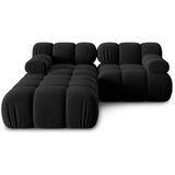Micadoni Home Crna baršunasta kutna garnitura Bellis – | shoptok.hr
