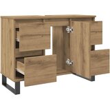  Kupaonski ormarić za umivaonik boja hrasta konstruirano drvo | shoptok.hr