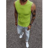 DStreet Men's plain tank top, light green RX4917 Cijene