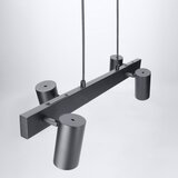 Brilagi LED RGBW prigušiva luster na sajli SELE 4xGU10/6,5W/230V crna | Eponuda.com
