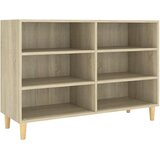 vidaXL Komoda sonoma hrast 103,5x35x70 cm inženirski les, (20620854) | Shoptok.si