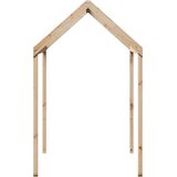 Krov za dječji krevet 207 x 95,5 x 159 cm od masivne borovine | shoptok.hr