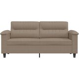  Dvosjed smeđesivi 140 cm od mikrovlakana | Eponuda.com