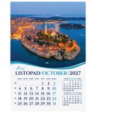  KALENDAR &amp;quot;BISERI JADRANA 2027&amp;quot; 13 LISTOVA, SPIRALA Slike