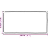  Pokrov za biljke *Transparent*an 2 x 1,5 m PE | shoptok.hr