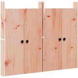 vidaXL Vrata za zunanjo kuhinjo 2 kosa 50x9x82 cm Trdno douglasovo les | Shoptok.si