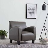  Fotelj sivo umetno usnje, (20929359) | Shoptok.si