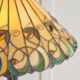  endon 64192 - podna lampa tiffany jamelia 2xE27/60W/230V, prečnik 50 cm | Eponuda.com
