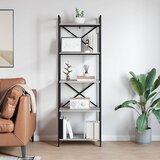  Polica Siva Sonoma 56 x 34 x 171 cm Konstruirano drvo | shoptok.hr
