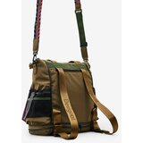 Desigual Ruksak kaki / tamno ljubičasta / mandarina / crna | shoptok.hr