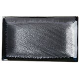 MIJ tamnoplavi keramički tanjur Matt, 33 x 19 cm Cijene