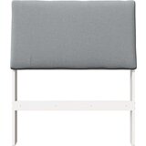  Tapecirani uzglavlje Svijetlo siva 75 cm Čvrsto borovo drvo | shoptok.hr